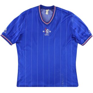 1981-83 Chelsea Le Coq Sportif Home Shirt M - Chelsea / Excellent / Medium