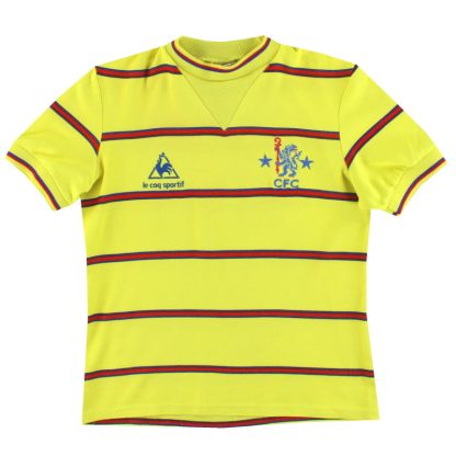 1983-84 Chelsea Le Coq Sportif Away Shirt L.Boys - Chelsea / Excellent / Youth