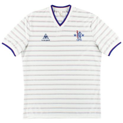 1984-86 Chelsea Le Coq Sportif Away Shirt L.Boys - Chelsea / Excellent / Youth