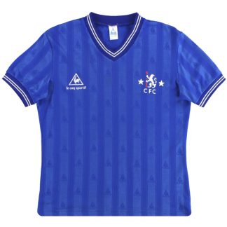 1985-86 Chelsea Le Coq Sportif Home Shirt S - Chelsea / Excellent / Small
