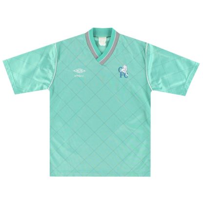 1987-89 Chelsea Umbro Away Shirt Y - Chelsea / Excellent / Youth