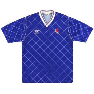 1987-89 Chelsea Umbro Home Shirt M