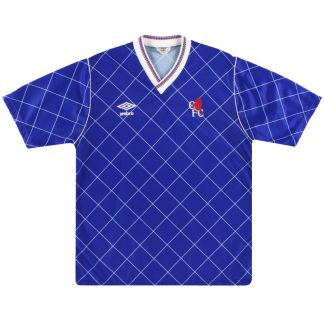 1987-89 Chelsea Umbro Home Shirt M - Chelsea / Excellent / Medium