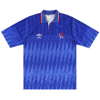 1989-91 Chelsea Umbro Home Shirt *As New* S