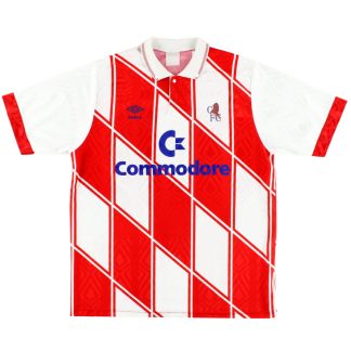 1990-92 Chelsea Umbro Away Shirt L - Chelsea / Excellent / Large