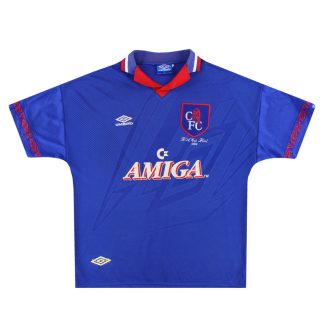 1993-94 Chelsea 'FA Cup Final 1994' Umbro Home Shirt XL - Chelsea / Excellent / XL