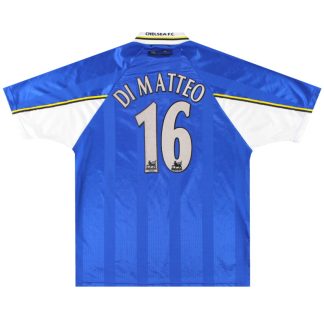 1997-99 Chelsea Umbro Home Shirt Di Matteo #16 XXL - Chelsea / Excellent / XXL