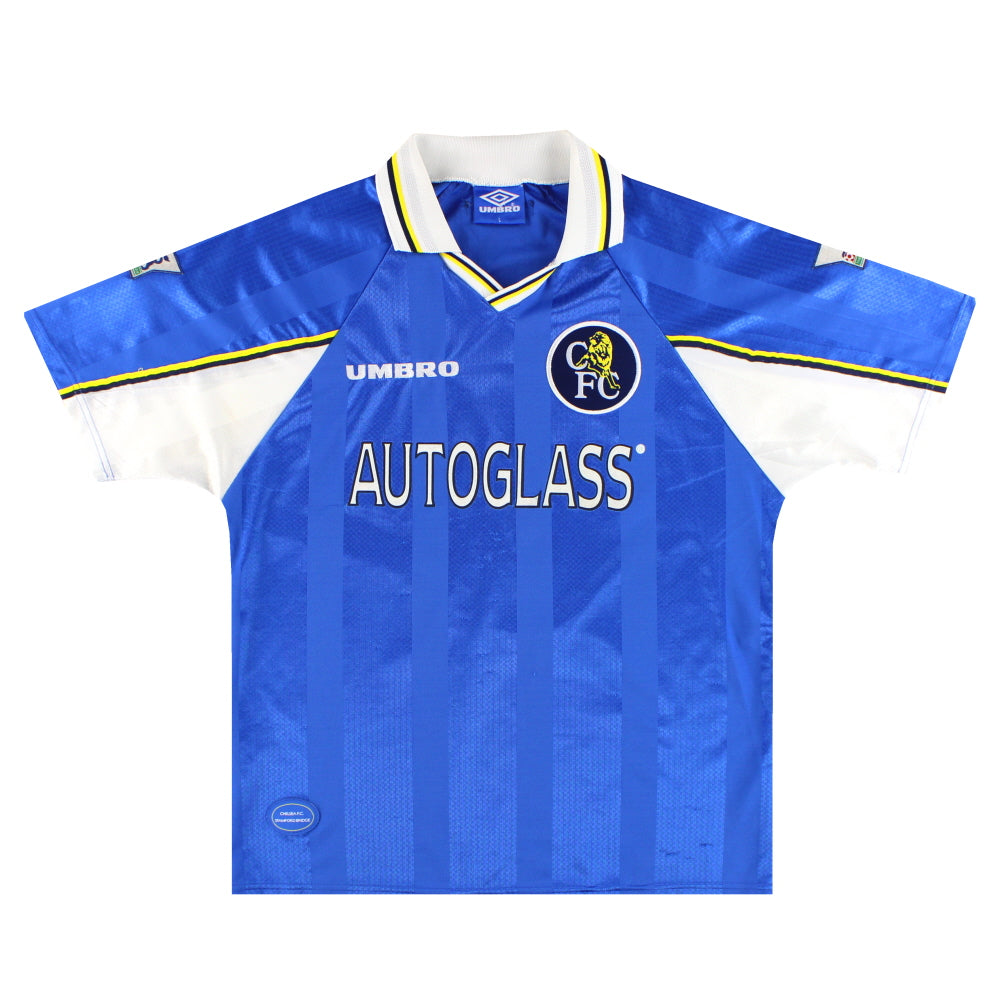 1997-99 Chelsea Umbro Home Shirt XL - Chelsea / Excellent / XL