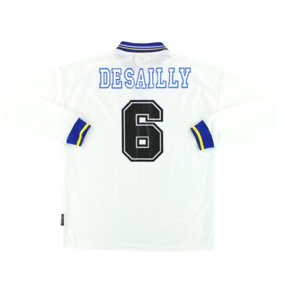1998-00 Chelsea Umbro Away Shirt Desailly #6 L/S L - Chelsea / Excellent / Large