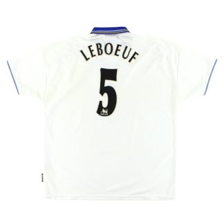1998-00 Chelsea Umbro Away Shirt Lebouef #5 XXL - Chelsea / Excellent / XXL