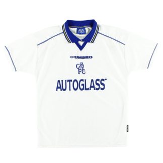 1998-00 Chelsea Umbro Away Shirt XL - Chelsea / Excellent / XL