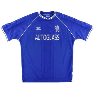 1999-01 Chelsea Umbro Home Shirt L