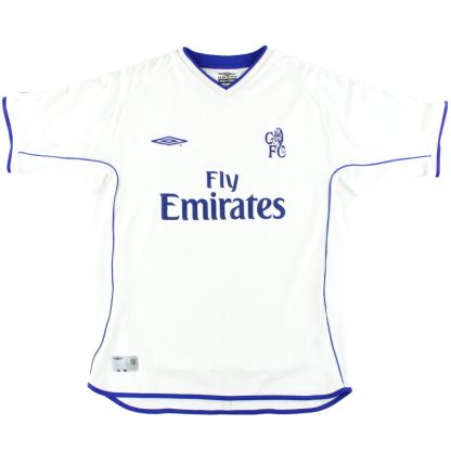 2001-03 Chelsea Umbro Away Shirt M - Chelsea / Excellent / Medium