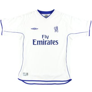 2001-03 Chelsea Umbro Away Shirt XS.Boys