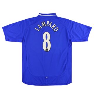 2001-03 Chelsea Umbro Home Shirt Lampard #8 XL - Chelsea / Excellent / XL