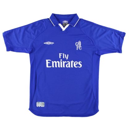 2001-03 Chelsea Umbro Home Shirt *Mint* XXL - Chelsea / Mint / XXL