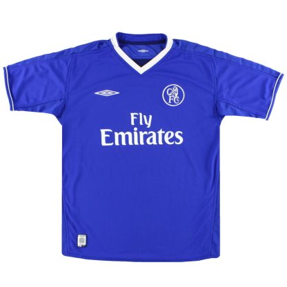 2003-05 Chelsea Umbro Home Shirt L - Chelsea / Very good / Large