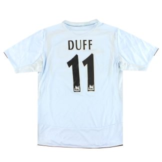 2005-06 Chelsea Umbro Away Shirt Duff #11 L - Chelsea / Excellent / Large
