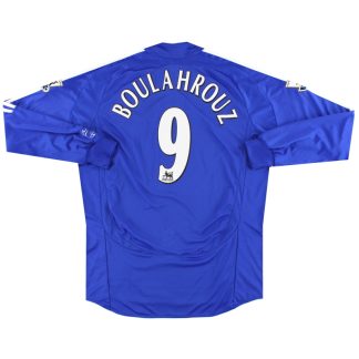 2006-08 Chelsea adidas Home Shirt Boulahrouz #10 L/S L