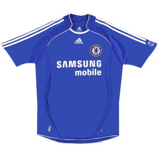 2006-08 Chelsea adidas Home Shirt M - Chelsea / Very good / Medium