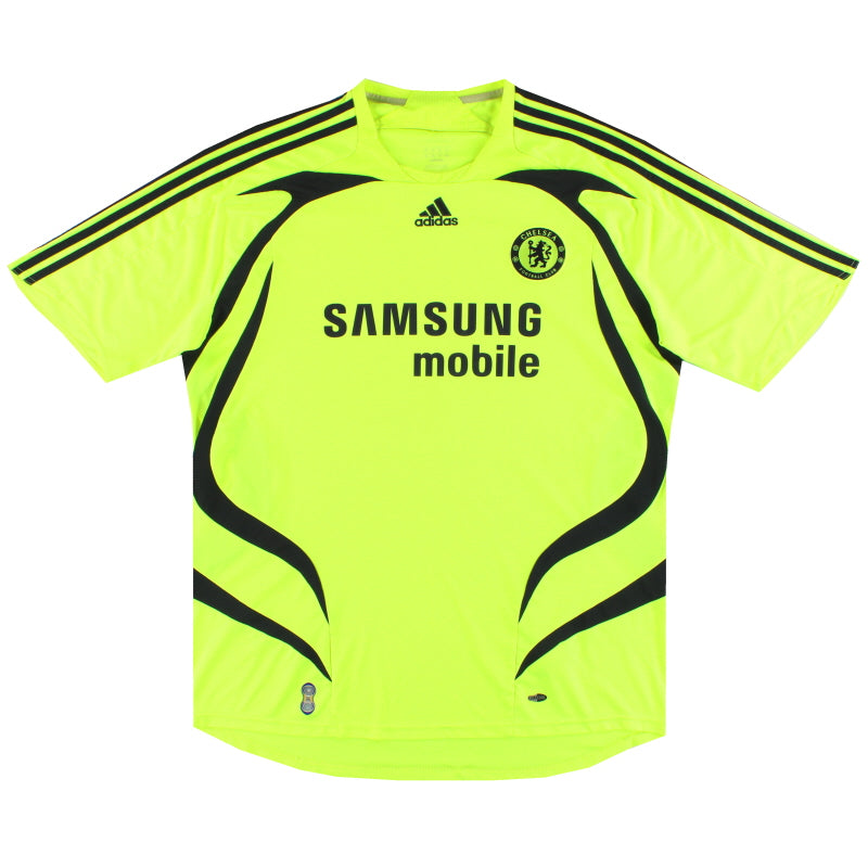 2007-08 Chelsea adidas Away Shirt M - Chelsea / Excellent / Medium