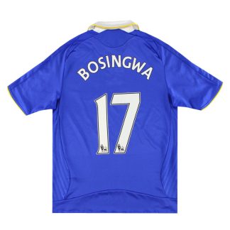 2008-09 Chelsea adidas Home Shirt Bosingwa #17 S - Chelsea / Very Good / Small