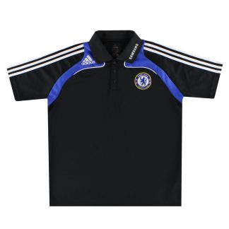 2008-09 Chelsea adidas Polo Shirt L - Chelsea / Excellent / Large