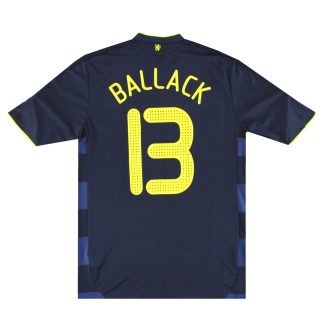 2009-10 Chelsea adidas Away Shirt Ballack #13 *Mint* M - Chelsea / Mint / Medium