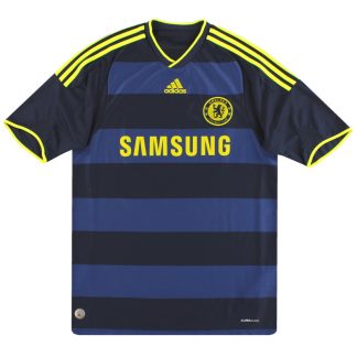 2009-10 Chelsea adidas Away Shirt S - Chelsea / Excellent / Small