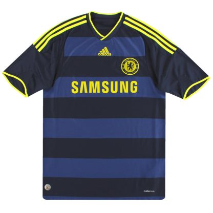 2009-10 Chelsea adidas Away Shirt S - Chelsea / Excellent / Small