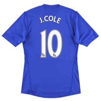 2009-10 Chelsea adidas Home Shirt J.Cole #10 S - Chelsea / Excellent / Small