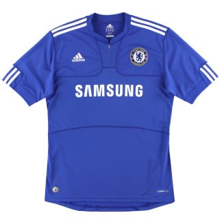 2009-10 Chelsea adidas Home Shirt S - Chelsea / Excellent / Small