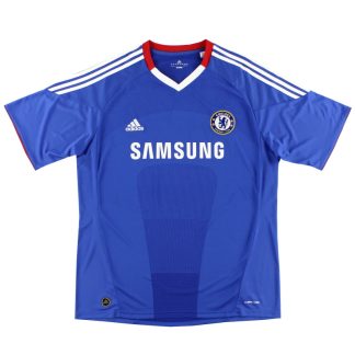 2010-11 Chelsea adidas Home Shirt S - Chelsea / Excellent / Small