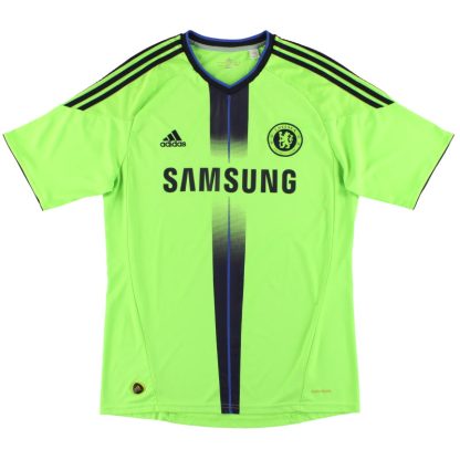 2010-11 Chelsea adidas Third Shirt *Mint* S - Chelsea / Mint / Small