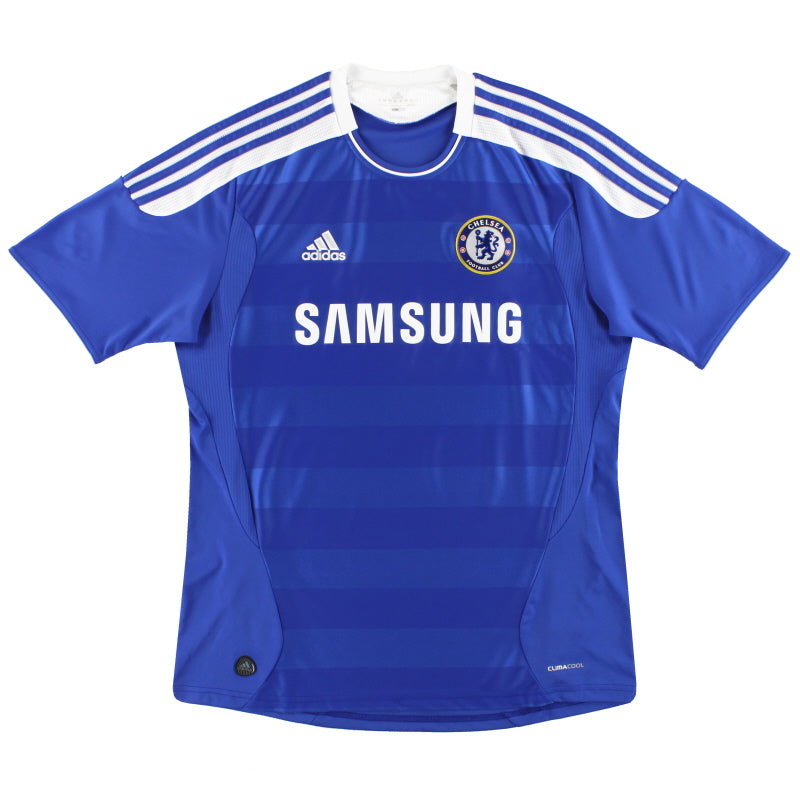 2011-12 Chelsea adidas Home Shirt L - Chelsea / Excellent / Large