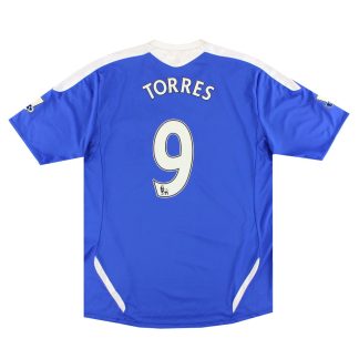 2011-12 Chelsea adidas Home Shirt Torres #9 XL - Chelsea / Excellent / XL