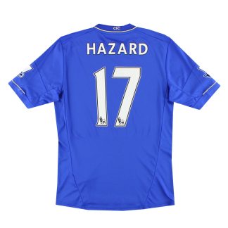 2012-13 Chelsea adidas Home Shirt David Hazard #17 S - Chelsea / Excellent / Small