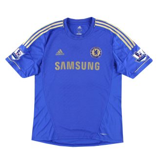 2012-13 Chelsea adidas Home Shirt L - Chelsea / Excellent / Large