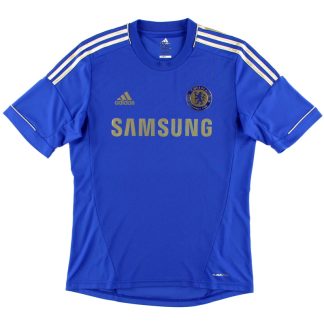 2012-13 Chelsea adidas Home Shirt XL - Chelsea / Excellent / XL