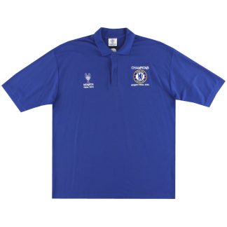 2012 Chelsea Champions League Polo Shirt XL - Chelsea / Excellent / XL