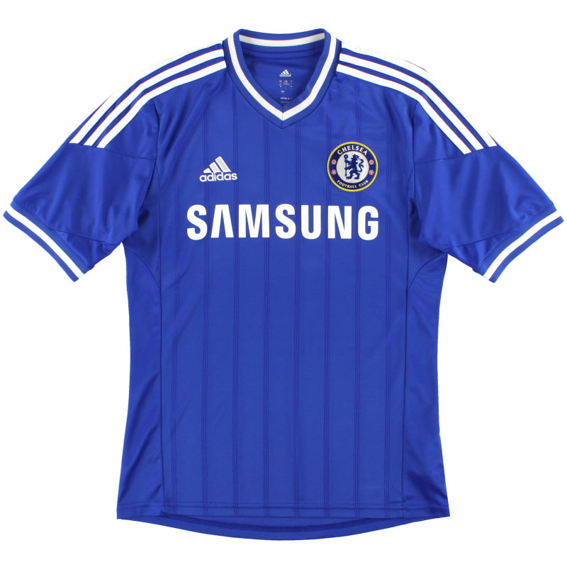 2013-14 Chelsea adidas Home Shirt M - Chelsea / Excellent / Medium