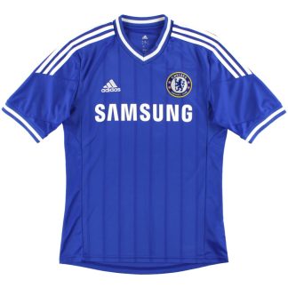 2013-14 Chelsea adidas Home Shirt XXL - Chelsea / Good / XXL