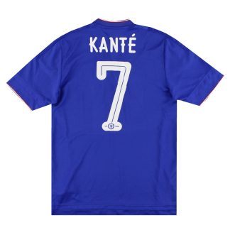 2015-16 Chelsea adidas Home Shirt Kante #7 S - Chelsea / Excellent / Small