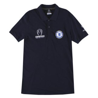2020-21 Chelsea CL Polo Shirt M - Chelsea / Excellent / Medium
