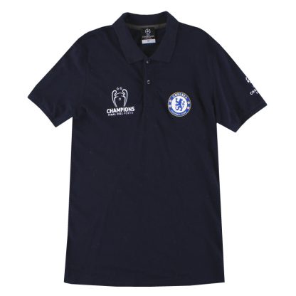 2020-21 Chelsea CL Polo Shirt M - Chelsea / Excellent / Medium