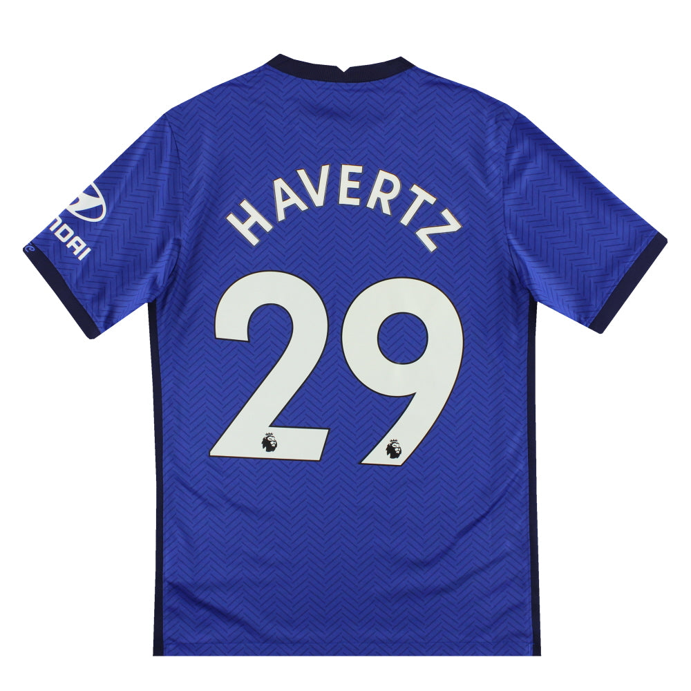 2020-21 Chelsea Nike Home Shirt Havertz #29 S - Chelsea / Excellent / Small