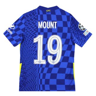 2021-22 Chelsea Nike Home Shirt Mount #19 M - Chelsea / Excellent / Medium