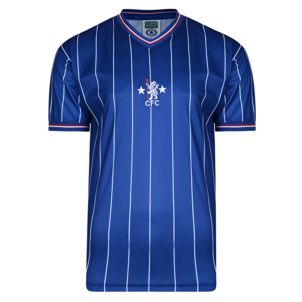 Chelsea 1982 Retro Football Shirt - Chelsea Kit & Shirt Store