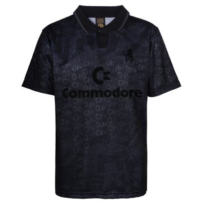 Chelsea 1992 Black Out Retro Football Shirt