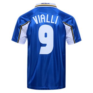 Chelsea 1998 ECWC Final No9 Vialli shirt